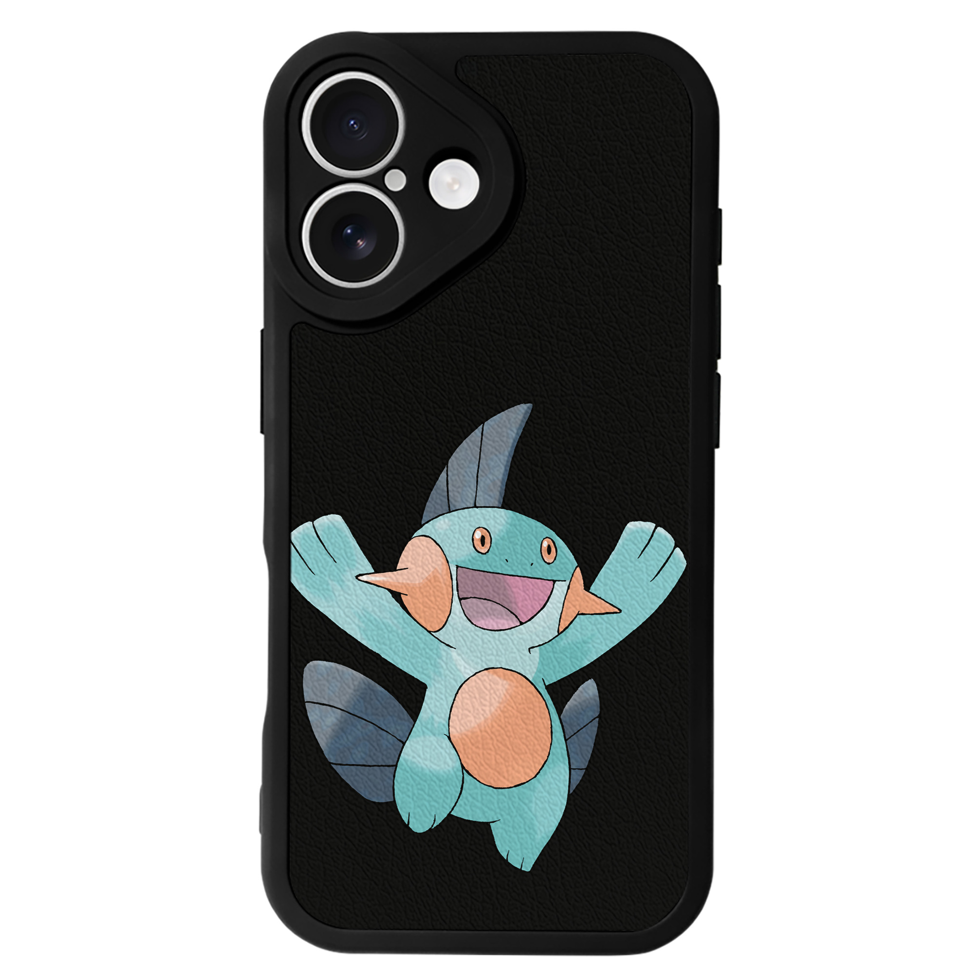 ポケットモンスター Pokémon 【iPhone 16シリーズ対応】シリコンスマホケース（レザー調） 材質：シリコン